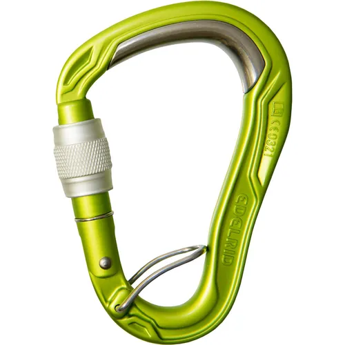 Edelrid Bulletproof Screw FG HMS-Karabiner in grün von EDELRID