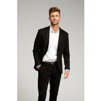 Der Original Performance Blazer - Schwarz - Stylischer Blazer von TeeShoppen in zeitlosem Schwarz. Ideal für jeden Anlass, perfekt kombinierbar und in 7 Größen erhältlich. Hochwertige Materialien garantieren hohen Tragekomfort.
