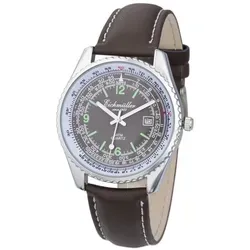 Eichmüller Quarzuhr Herrenuhr, 40 mm – Sportliche Armbanduhr mit braunem Zifferblatt RE1166