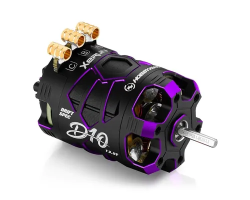 Hobbywing Xerun D10 Brushless Drift Motor 13.5T Violett - Modellbauzubehör für anspruchsvolle Drift-Enthusiasten, bietet herausragende Leistung und Präzision für ein unvergleichliches Fahrerlebnis.