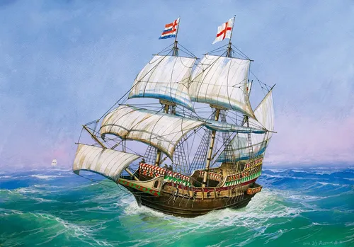 Zvzeda 6509 1/350 Golden Hind