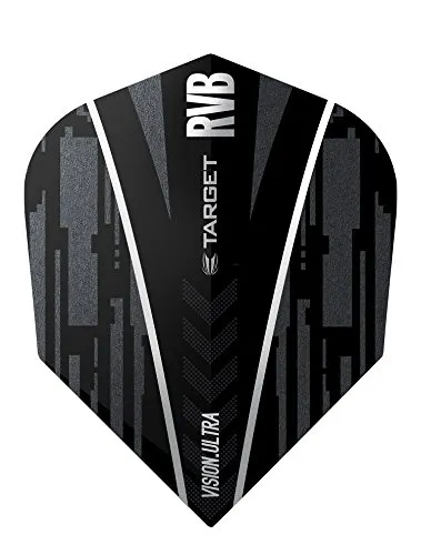 Target Pro 100 Vision Ultra RvB Ghost Flights Schwarz, 3 Stück (RvB Ghost No6)