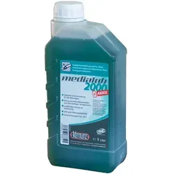 KETTLITZ Medialub 2000 AKKU Bio Kettensägenöl - Zubehör für Gartengeräte, pflanzliches Kettensägenöl für Akku- und Elektrosägen, garantiert konstante Schmierfähigkeit auch bei niedrigen Temperaturen.