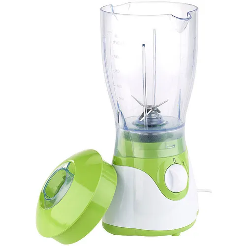 Rosenstein & Söhne Smoothiemaker BR-410 - Stab- & Standmixer mit 4-Klingen-Edelstahlmesser für feine Mix-Ergebnisse und 1 l BPA-freien Mix-Behälter. Ideal für Gesundheitsbewusste und energieeffizient mit 400 W Leistung.