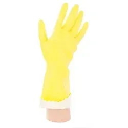 Hochwertige Gummi-Handschuhe aus Naturlatex 081004-M , 1 Paar, Größe M (8)