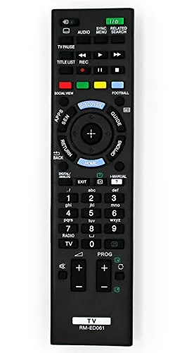 Ersatz Fernbedienung for Sony TV RM-ED061 RMED061