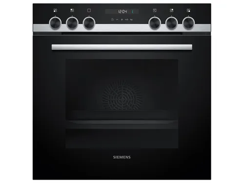 Siemens HE517GBS3 Einbauherd Edelstahl - Backofen mit 7 Funktionen und cookControl10 für perfekte Ergebnisse. 3D Heißluft sorgt für gleichmäßige Hitze auf bis zu drei Ebenen. Ideal für anspruchsvolle Köche!