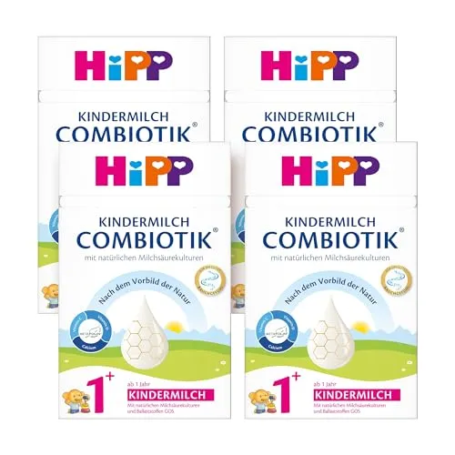 HiPP Kindermilch Combiotik 1+ (4 x 600g)