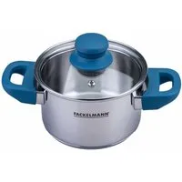 Fackelmann Kochtopf mit Deckel Essential, Ø14cm, blau 66103