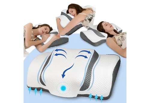 Esun Kopfkissen Memory Foam – Ergonomisches Nackenkissen für optimalen Schlafkomfort