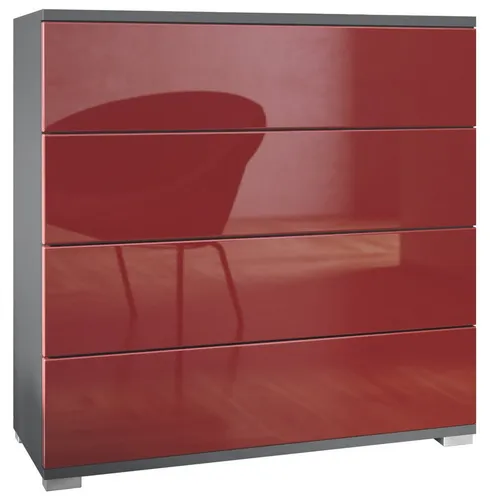 Vladon Kommode Pavos V3 in rot von Vladon