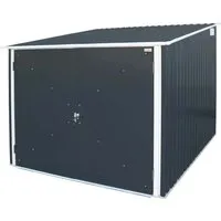 Duramax Fahrradgarage 2x2m aus Metall in Grau