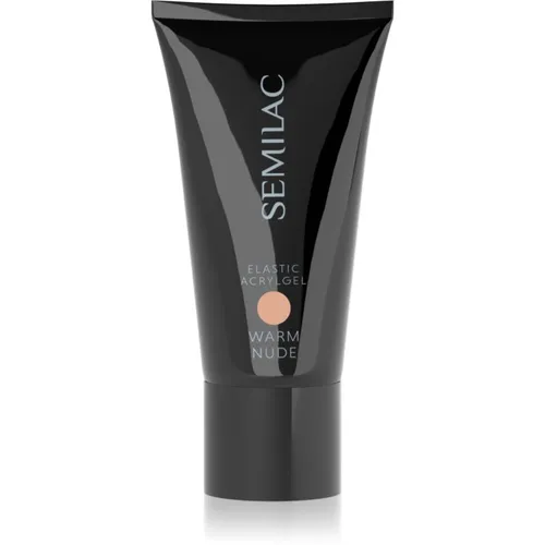Semilac Acrylgel Elastic White Cream Acrylatgel für Nägel Farbton 30 g