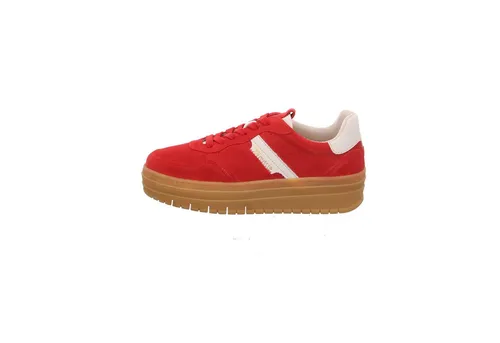 Tamaris Schnürer Damen sportlich rot EU 38