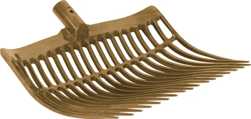 Dunggabel kunststoff gold, ohne Stiel