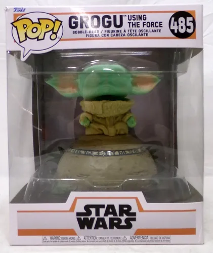 Funko Pop! Star Wars The Mandalorianer 485 Grogu Mit The Force Vinyl Figur 2021