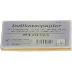 Indikatorpapier Teststreifen 100 St