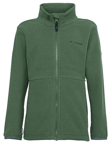 Vaude Kid's Pulex Jacket II - Warme Fleecejacke für Kinder - Fleecejacke für Kinder in Oliv, Größe 98. Ideal für Freizeitaktivitäten, mit flexiblem Stretchmaterial für optimalen Komfort.