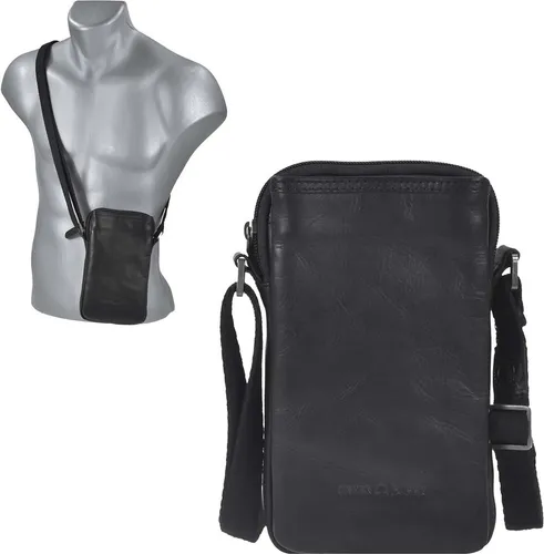 Greenburry Handytasche Pure Black 1106-20 in schwarz von Green Burry