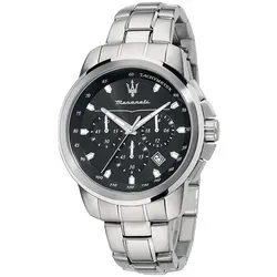 Maserati Herrenuhr R8873621001 – Elegante Armbanduhr für Herren - Armbanduhren für Herren mit einem Durchmesser von 44 mm, kombiniert sportliches Design mit hochwertiger Verarbeitung für einen stilvollen Auftritt.