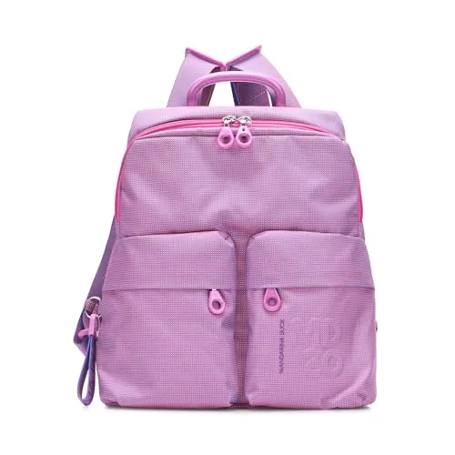 Mandarina Duck MD20 Damen Rucksack Sushi Flower - Vielseitiger Rucksack aus hochwertigem Mitrix-Material mit originellem Farbwechseleffekt. Verstellbare Schultergurte und praktische Taschen sorgen für hohen Tragekomfort und Funktionalität.