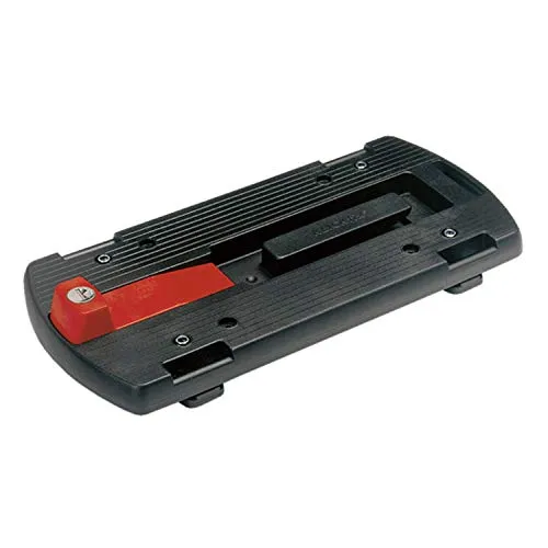 KLICKfix Zubehör Gepäckträger-Adapterplatte Adapter, Schwarz, Einheitsgröße