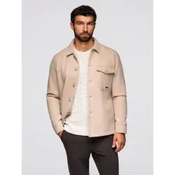 Ombre Clothing Herren-Fleecejacke Qighti beige XL - Die Ombre Qighti Herren-Fleecejacke bietet perfekten Komfort und Eleganz. Aus weichem Fleece gefertigt, ist sie ideal für jede Jahreszeit. Mit praktischen Taschen und abnehmbaren Ärmelbündchen ist sie vielseitig einsetzbar.