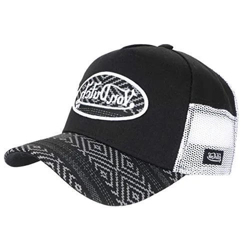Von Dutch Kappe für Herren, Schwarz / Weiß