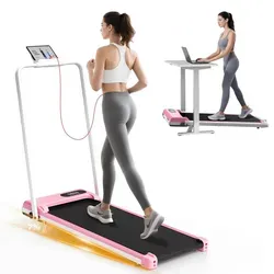 Klappbares Laufbänder – 3-in-1-Laufband mit 7 % Steigung – Walking Pad 1–8 km/h einstellbar – Lauffläche 38,5 x 90 cm