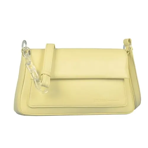 TOM TAILOR Anne Shoulder Bag – Trendige Schultertasche - Umhängetaschen für Damen, ideal für Freizeit und Partys. Verstellbare Riemen und stylisches Design in Light Yellow sorgen für einen frischen Look.