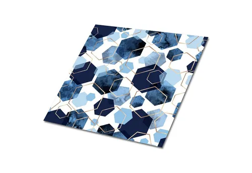 Tulup Selbstklebende Vinylfliesen 30x30 cm - 9 Stück - Vinylboden: Selbstklebende Fliesen im 9er-Set, leicht zu verlegen und ideal für Küche, Bad und Möbelrenovierung. Hochwertige Oberfläche, wasserfest und antibakteriell.