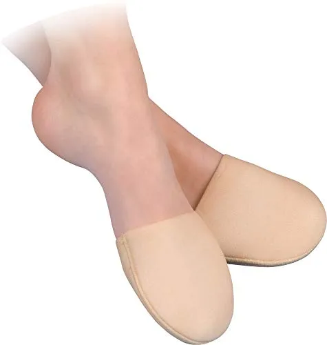 FußGut Zehen- und Ballenpolster, 1 Paar - Zehenkappen für optimalen Komfort, aus 100% Polyamid, waschbar bei 40° und ideal für schmerzfreies Gehen.