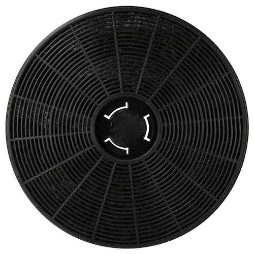 vhbw Aktivkohlefilter kompatibel mit Respekta CH55060SA++, CH55060WA++, CH55090SA++, CH55090WA++, CH58060SA+ Dunstabzugshaube - 16 cm