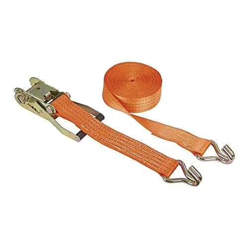 Kerbl Ratschenzurrgurt 2-teilig, orange, 50 mm / 12m, 4000 kg