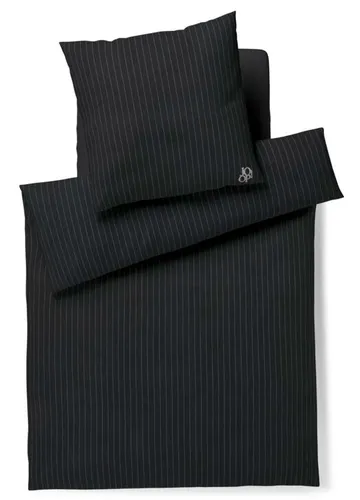 Joop! Flanell-Bettwäsche Anthrazit 135x200 cm in grau von JOOP!