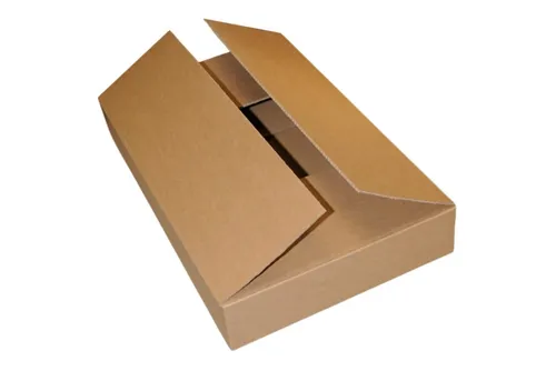 Packen24 GmbH Versandkarton Faltkarton 520 x 320 x 75 mm Versandkarton einwellig