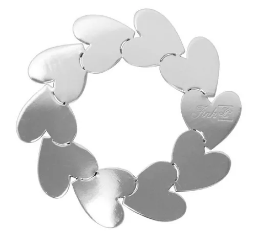 Fink Christbaumschmuck Christbaumschmuck Deko Anhänger Herz Magic (11cm)