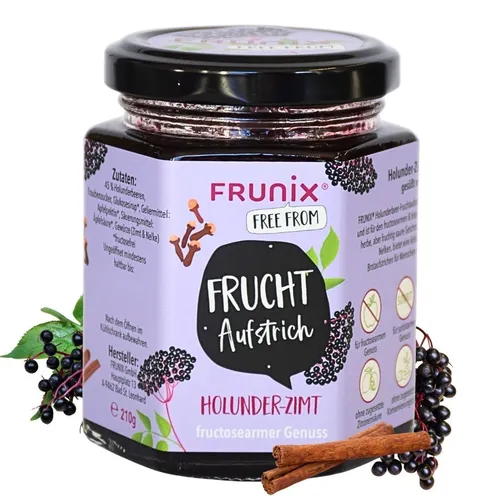 FRUNIX® Holunder-Zimt Fruchtaufstrich