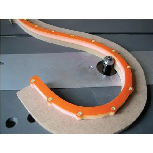 CMT Hochelastische Frässchablone 12x12 mm – Flexibel und Widerstandsfähig