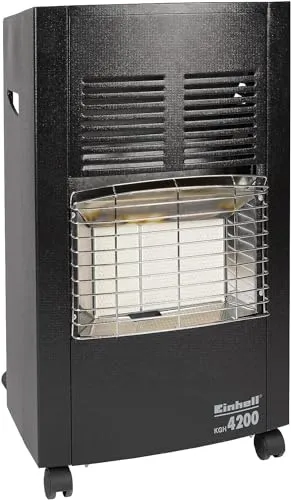 Einhell KGH 4200 - 4200 Watt Keramik Gasheizer, sicher für den Außenbereich mit inkl. Gasdruckregler