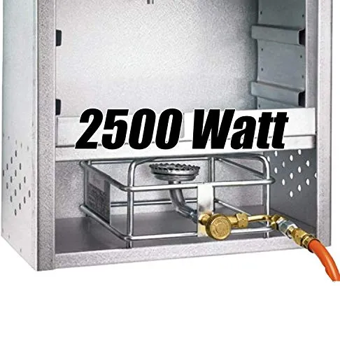 Angel Berger Gasheizung für Räucherofen 2,5 kW