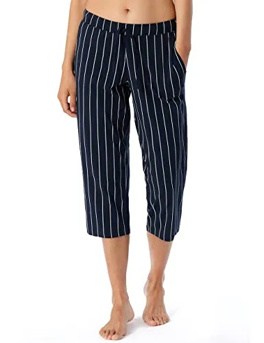Schiesser Damen Schlafhose 3/4 Lang Kurz Baumwolle von Schiesser