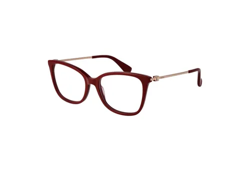MaxMara MM5079 Damenbrille - Shiny Red - Klassische Damen Brillenfassung in glänzendem Rot, ideal für einen stilvollen Look und perfekte Passform.