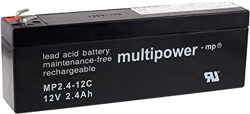 Powery Bleiakku MP2,4-12C 2400 mAh