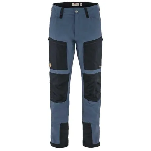 Fjällräven Keb Agile Funktionshose für Trekking in Blau (Größe 88) - Sportliche Trekkinghose aus hochwertigem, elastischem Material für optimale Bewegungsfreiheit. Ideal für Outdoor-Abenteuer und ausgestattet mit strapazierfähigen Verstärkungen.