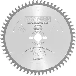 287.061.12m Konkavzahnblatt Hw 303x3,2/2,2x30 Z60 Hdf -6°neg