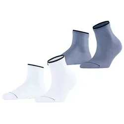 Esprit Sneakersocken Esprit Double High Cuff 2-Pack Damen (2-Paar) bunt 35-38