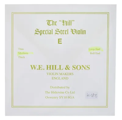 W.E. Hill & Sons E-String 4/4 Medium LP