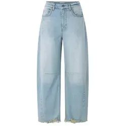Barrel Deep Blue Denim Hose