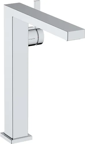 hansgrohe Tecturis E Waschtischarmatur - Touch-On-Wasserhahn für Badezimmerwaschbecken mit energiesparendem CoolStart und EcoSmart+. Spart 20% Wasser und bietet einen vollen Wasserstrahl durch AirPower.